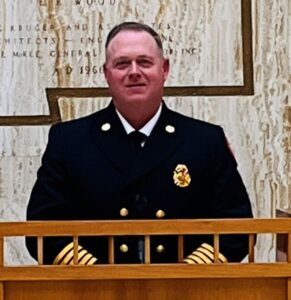 Fire Chief Matt Propp