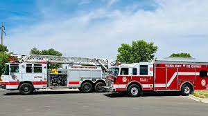 Valencia Fire Department trucks