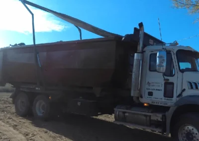 Truck at meadowlake cleanup